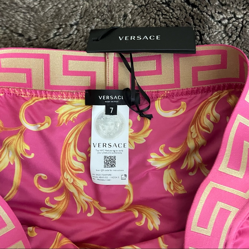 Versace Mens Greca Swimsuit - Picture 6 of 8